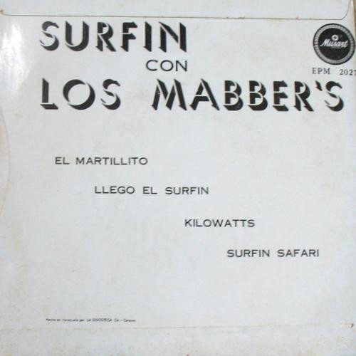 descargar álbum Los Mabber's - Surfin Con Los Mabbers