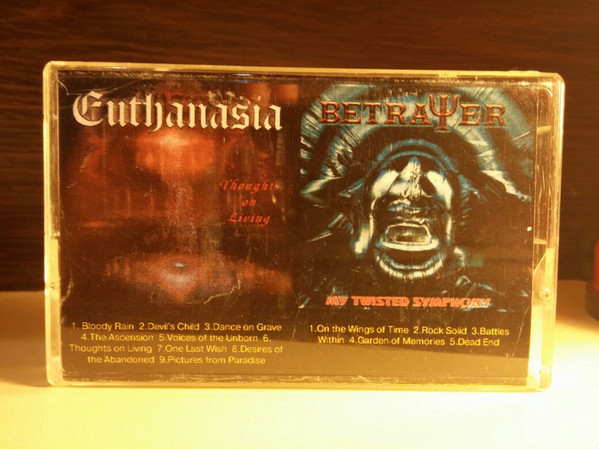 télécharger l'album Euthanasia Betrayer - Thoughts On Living 2001 My Twisted Symphony 2000