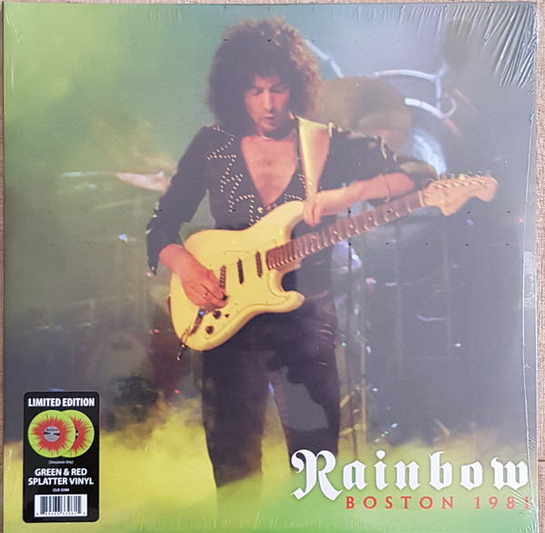 Rainbow – Boston 1981 (2024, Green & Red Splatter Vinyl, Vinyl 