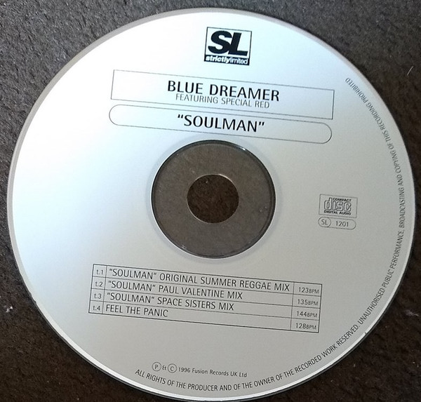 last ned album Blue Dreamer Featuring Special Red - Soulman