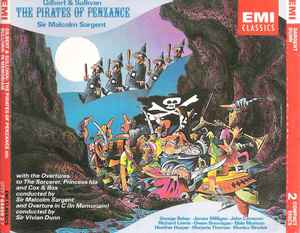 Gilbert & Sullivan - The Pirates Of Penzance album cover