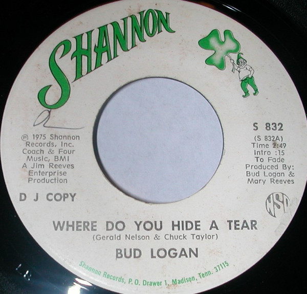 lataa albumi Bud Logan - Where Do You Hide A Tear