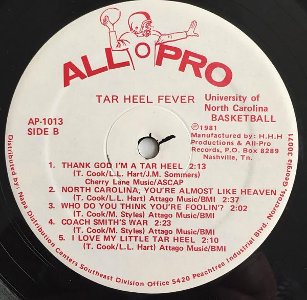 last ned album Unknown Artist - Tar Heel Fever A Nashville Musical Salute