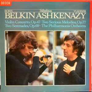 Sibelius, Boris Belkin, Vladimir Ashkenazy, The Philharmonia