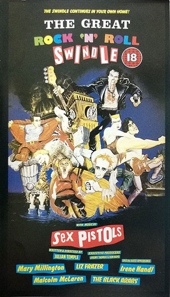 Sex Pistols – The Great Rock 'N' Roll Swindle (VHS) - Discogs