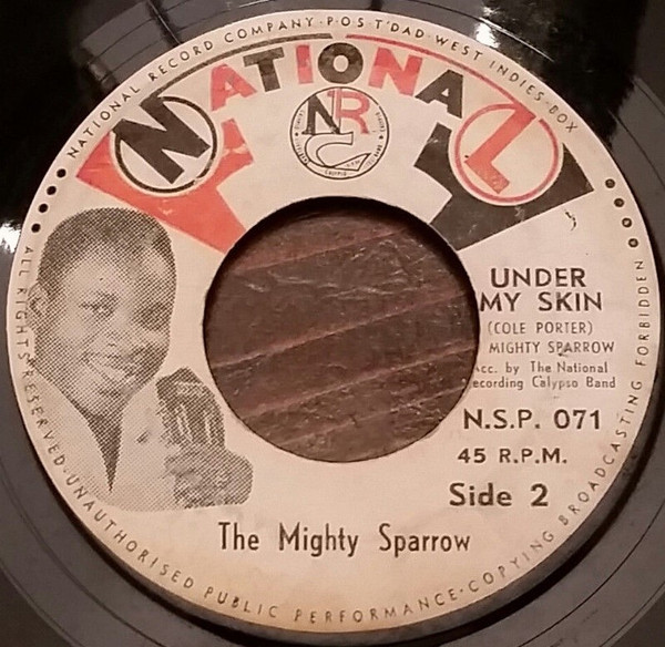 The Mighty Sparrow – Under My Skin / English Diplomacy (1965 ...