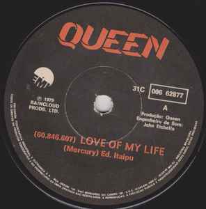 Queen – Love Of My Life (1979, Vinyl) - Discogs