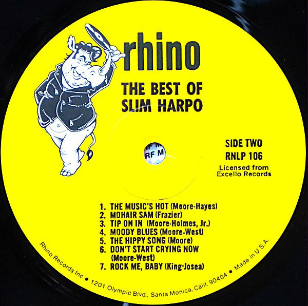 Album herunterladen Download Slim Harpo - The Best Of Slim Harpo The Original King Bee album