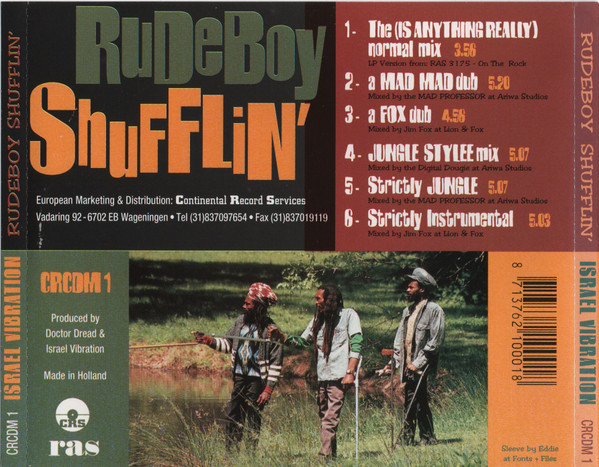 Israel Vibration – Rudeboy Shufflin (1995, CD) - Discogs