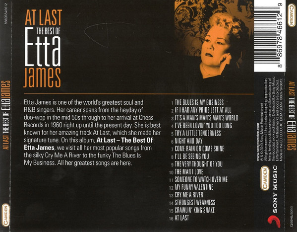 Etta James - At Last The Best Of Etta James | Camden (88697846612) - 7