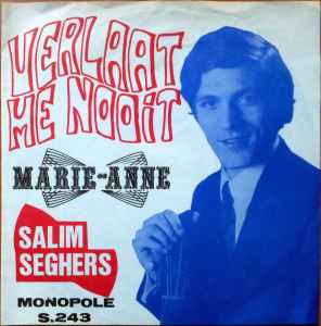 Salim Seghers - Verlaat Me Nooit album cover