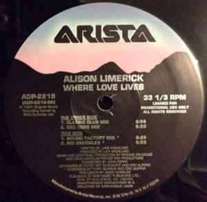 Alison Limerick - Where Love Lives album cover