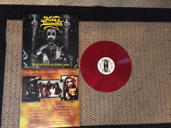 King Diamond – The King Over California 1986 (2015, Vinyl) - Discogs