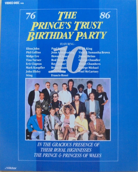 The Prince's Trust Rock Concert 1986 (1999, Region 2, DVD) - Discogs