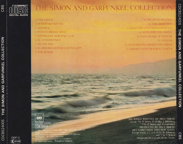 Simon And Garfunkel - The Simon And Garfunkel Collection ...