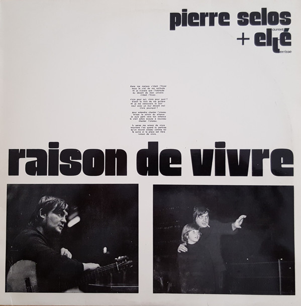 Album herunterladen Pierre Selos, Elté - Raison de Vivre