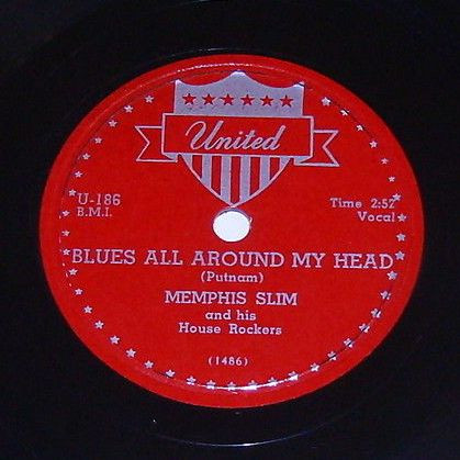 télécharger l'album Memphis Slim And His House Rockers - Memphis Slim USA Blues All Around My Head