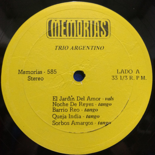 descargar álbum El Trio Argentino - Memorias Del Trío Argentino