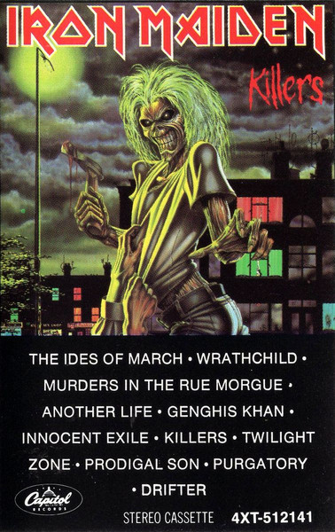 Iron Maiden – Killers (Cassette) - Discogs