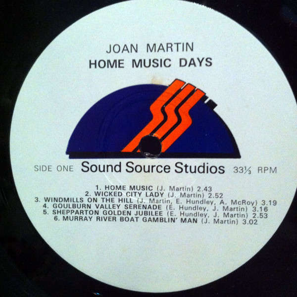 last ned album Joan Martin - Home Music Days