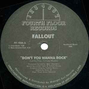 Fallout – Don't You Wanna Rock (1988, Vinyl) - Discogs