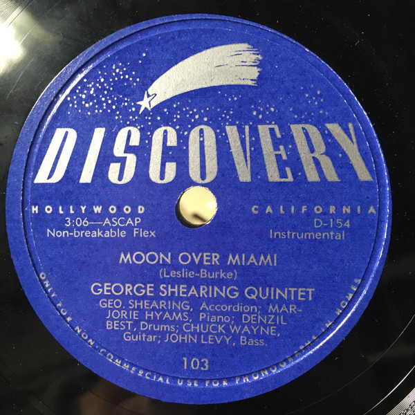 télécharger l'album The George Shearing Quintet - Moon over miami Life with feather