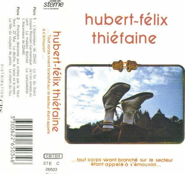 Les livres de l'auteur : Hubert-Félix Thiéfaine - Decitre - 2004537