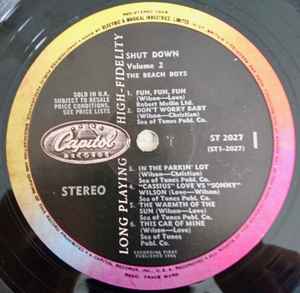 The Beach Boys Pet Sounds Vinyl Decal Sticker