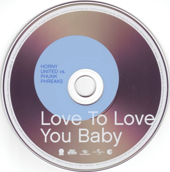 descargar álbum Horny United Vs Phunk Phreaks - Love To Love You Baby