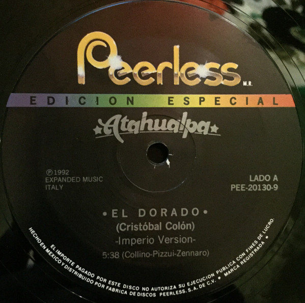 last ned album Atahualpa - El Dorado Cristobal Colon