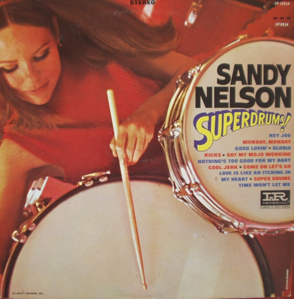 Sandy Nelson – Superdrums! (1966, Vinyl) - Discogs