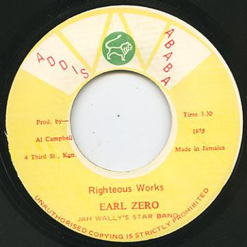 Earl Zero – Righteous Works (Vinyl) - Discogs