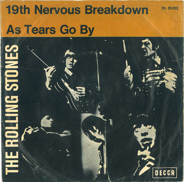 ７インチ☆ROLLING STONES☆19th Nervous Breakdown UK Open Decca