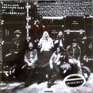 The Allman Brothers Band - The Allman Brothers Band At Fillmore East album cover