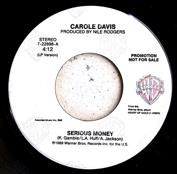 Album herunterladen Carole Davis - Serious Money