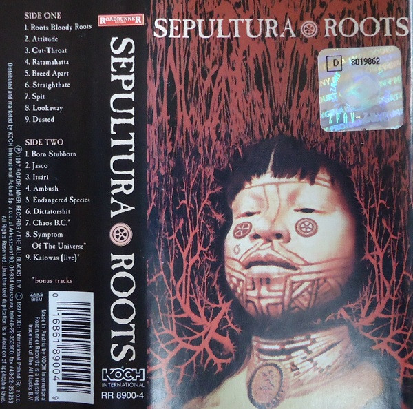 Sepultura – Roots (1997, Cassette) - Discogs