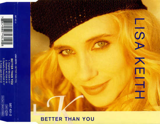 Lisa Keith – Better Than You (1993, CD) - Discogs