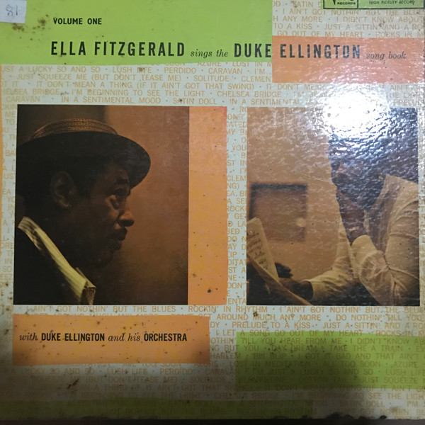 Ella Fitzgerald – Ella Fitzgerald Sings The Duke Ellington Song