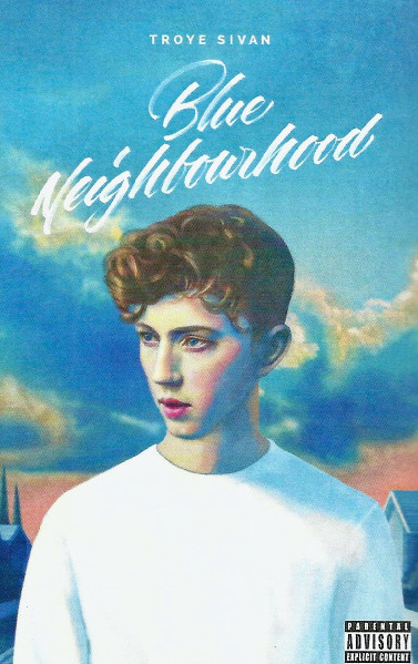 Troye Sivan – Blue Neighbourhood (2016, Blue Translucent, Cassette 