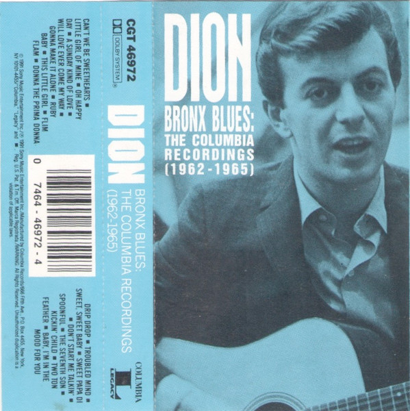 Dion – Bronx Blues: The Columbia Recordings (1962-1965) (1991