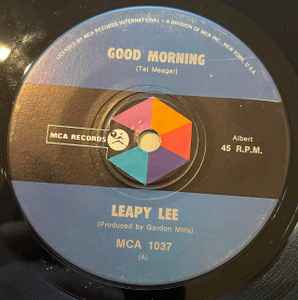Leapy Lee - Good Morning / Teresa album cover
