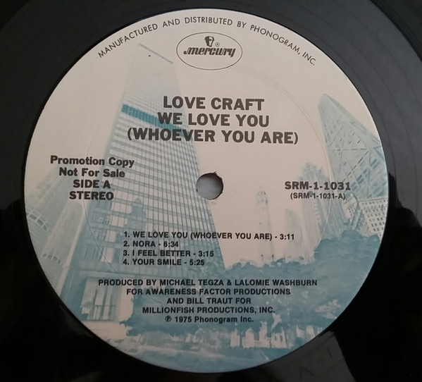 Love Craft - We Love You (Whoever You Are) | Releases | Discogs