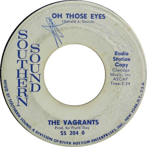 The Vagrants – Oh Those Eyes (1965, Vinyl) - Discogs