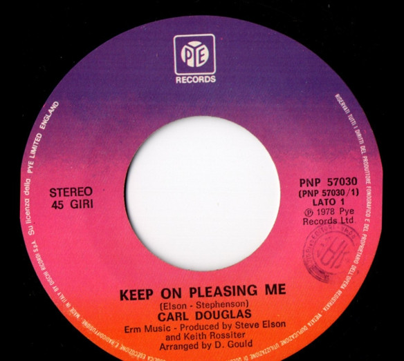 lataa albumi Carl Douglas - Keep On Pleasing Me