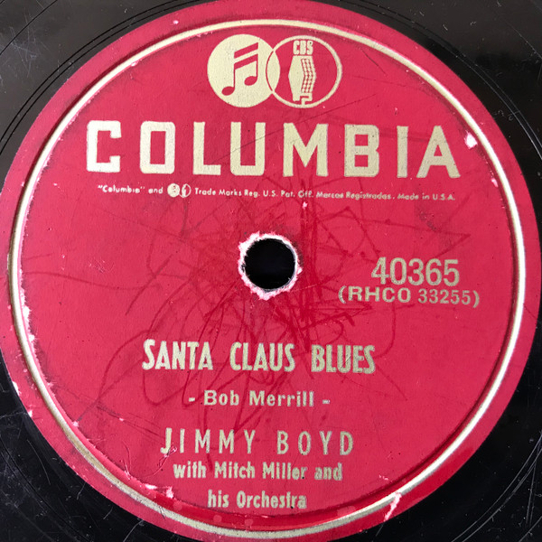 descargar álbum Jimmy Boyd With Mitch Miller And His Orchestra - I Saw Mommy Do The Mambo With You Know Who Santa Claus Blues