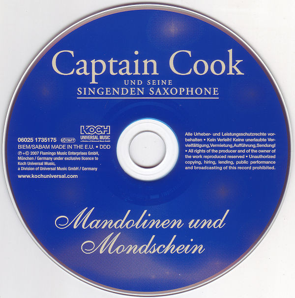 baixar álbum Captain Cook Und Seine Singenden Saxophone - Mandolinen Und Mondschein