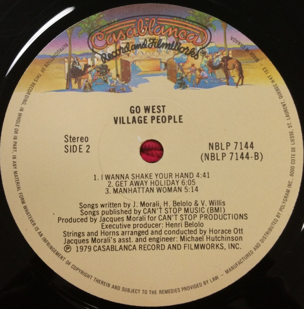 Village People - Go West | Casablanca (NBLP 7144) - 6