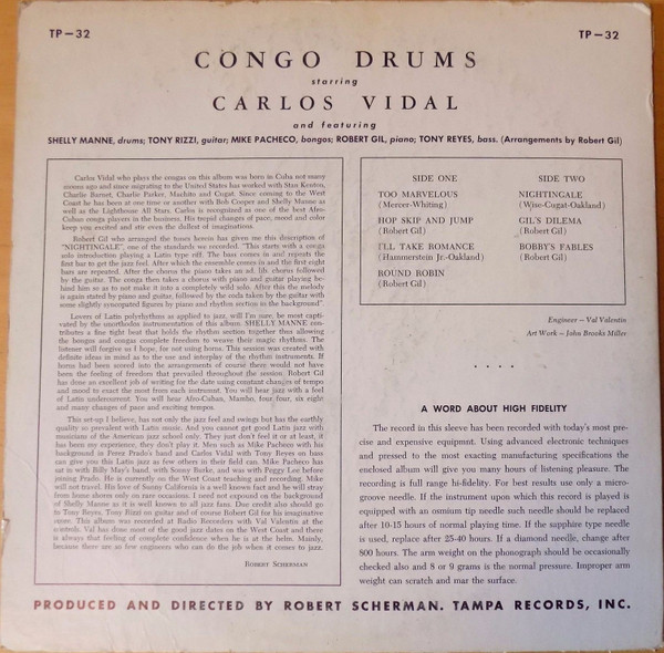 baixar álbum Carlos Vidal - Congo Drums