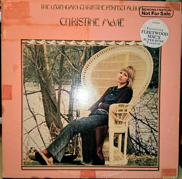 Christine McVie The Legendary Christine Perfect Album Vinyl LP Sire  SASD-7522 for Sale - Fleetwoodmac.net