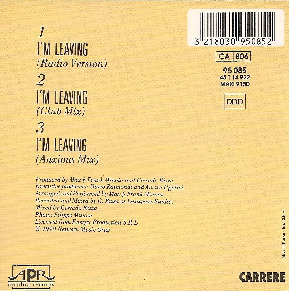 télécharger l'album Joy - Im Leaving